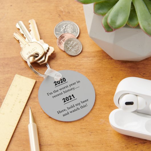 20XX Worst Year Possible Pessimistic Funny Novelty Schlüsselanhänger (Schreibtisch)