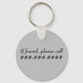 20XX Worst Year Possible Pessimistic Funny Novelty Schlüsselanhänger (Rückseite)