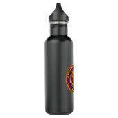 210. Feldartillerie-Brigade "Donner" Edelstahlflasche (Links)