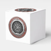 [210] Vegvisir - Viking Silver Magic Runic Compass Geschenkschachtel (Vorderseite)