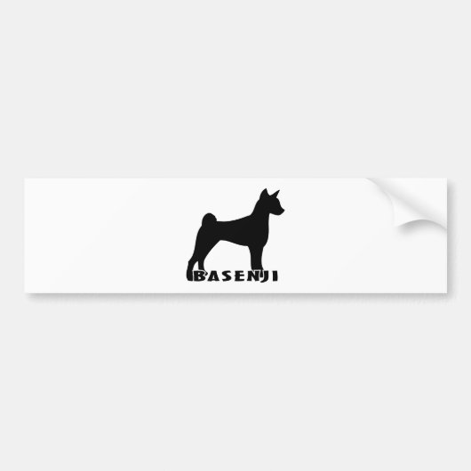2115042007 Basenji ,(Tierisch) Autoaufkleber (Vorne)