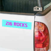 216 FELSEN, Cleveland-Felsen Autoaufkleber (Auf Lkw)