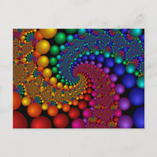 216 Fraktal Postkarte