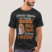 219 auf einmal Beagle Welpe T-Shirt (Vorderseite)