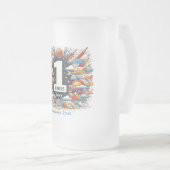 21.01. - Tag der Ein-Liner Mattglas Bierglas (VorderseiteRechts)