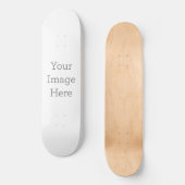 21,6cm (8 1/2") Skateboard Deck (Vorderseite)