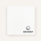 21,6 cm x 21,6 cm Spiralnotizblock Notizblock (Vorderseite)