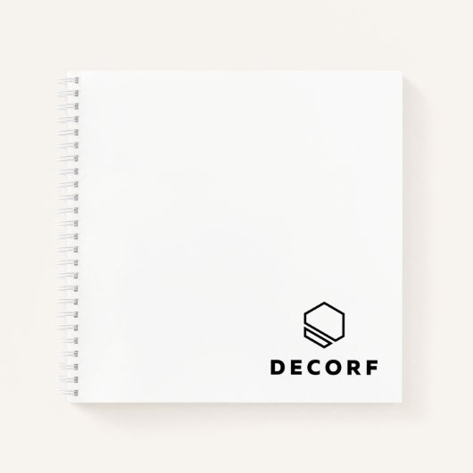 21,6 cm x 21,6 cm Spiralnotizblock Notizblock (Vorderseite)