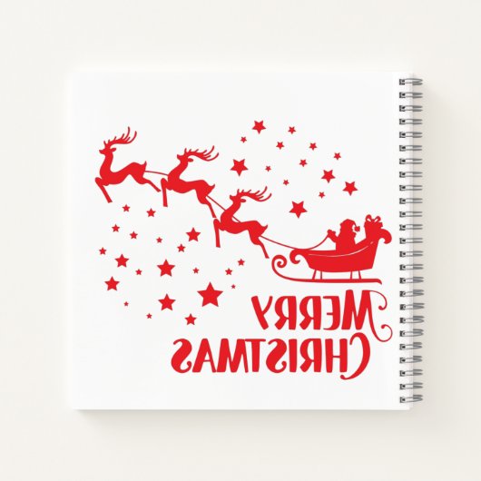 21,6 cm x 21,6 cm Spiralnotizblock Notizblock (Rückseite)