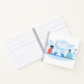 21,6 cm x 21,6 cm Spiralnotizblock Notizblock (Innenseite)