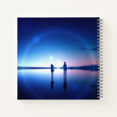 21,6 cm x 21,6 cm Spiralnotizblock Notizblock (Rückseite)