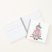 21,6 cm x 21,6 cm Spiralnotizblock Notizblock (Innenseite)