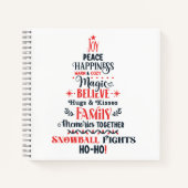 21,6 cm x 21,6 cm Spiralnotizblock Notizblock (Vorderseite)