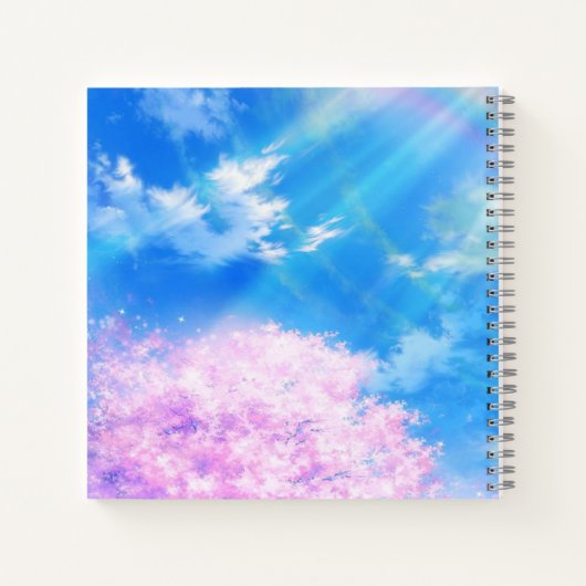 21,6 cm x 21,6 cm Spiralnotizblock Notizblock (Rückseite)