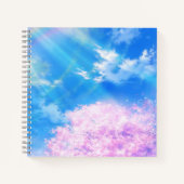 21,6 cm x 21,6 cm Spiralnotizblock Notizblock (Vorderseite)