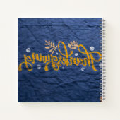 21,6 cm x 21,6 cm Spiralnotizblock Notizblock (Rückseite)