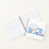 21,6 cm x 21,6 cm Spiralnotizblock Notizblock (Innenseite)