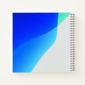 21,6 cm x 21,6 cm Spiralnotizblock Notizblock (Rückseite)