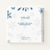 21,6 cm x 21,6 cm Spiralnotizblock Notizblock (Rückseite)