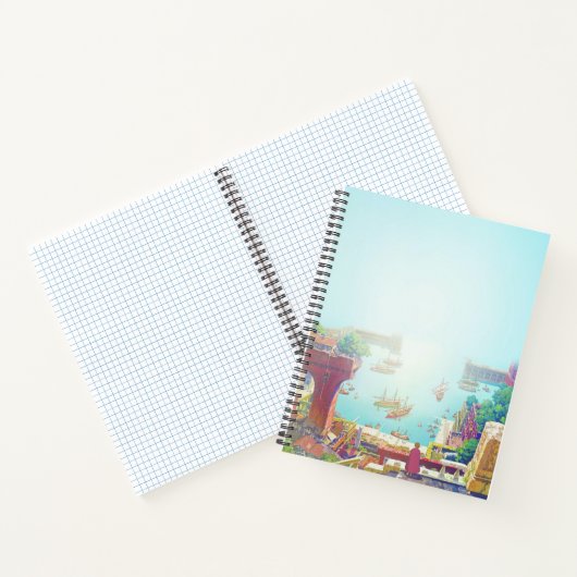 21,6 cm x 28 cm Spiralnotizblock Notizblock (Innenseite)