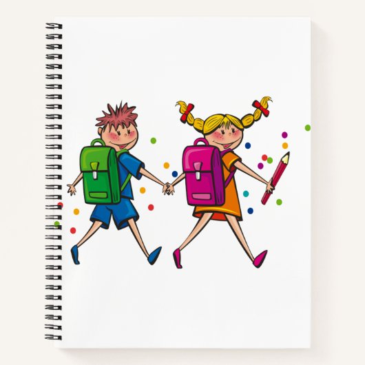 21,6 cm x 28 cm Spiralnotizblock Notizblock (Vorderseite)