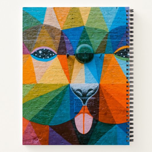 21,6 cm x 28 cm Spiralnotizblock Notizblock (Rückseite)