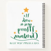 21,6 cm x 28 cm Spiralnotizblock Notizblock (Rückseite)