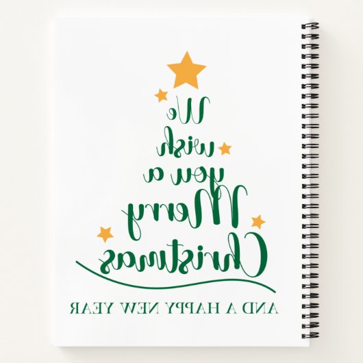 21,6 cm x 28 cm Spiralnotizblock Notizblock (Rückseite)