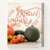 21,6 cm x 28 cm Spiralnotizblock Notizblock (Rückseite)