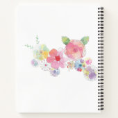 21,6 cm x 28 cm Spiralnotizblock Notizblock (Rückseite)