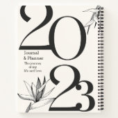 21,6 cm x 28 cm Spiralnotizblock Notizblock (Rückseite)