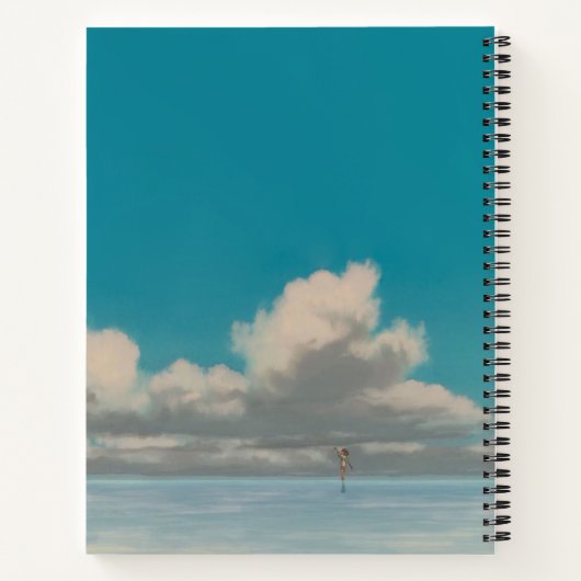 21,6 cm x 28 cm Spiralnotizblock Notizblock (Rückseite)