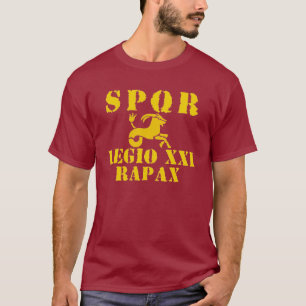21 Augustus 21. räuberische Legion - Steinbock T-Shirt
