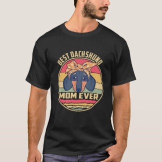 21 Beste Dachshund-Mama Aller Zeiten Vintage T-Shirt