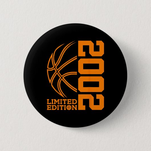 21. BIRTHDAY BASKETBALL LIMITED EDITION 2002 BUTTON (Vorderseite)