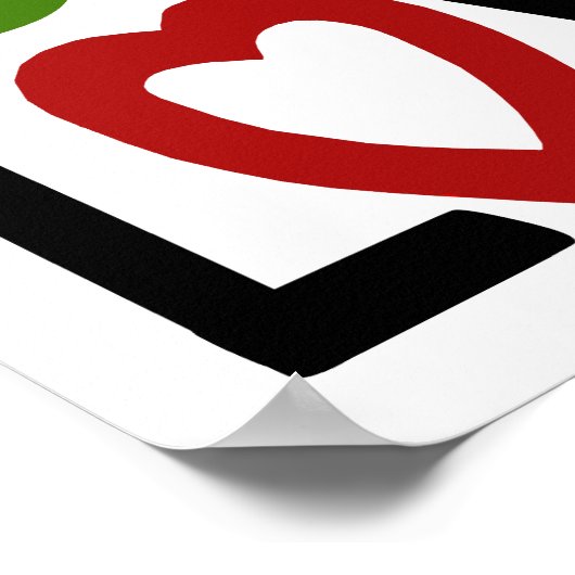 21 Eine Liebe Poster (Ecke)