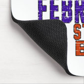 21. Februar war ein Stern geboren Mousepad (Ecke)