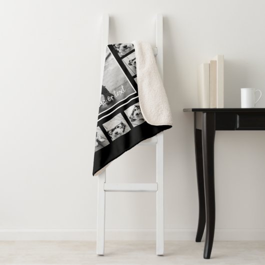 21 Foto Collage and Dot Pattern - KANN FARBE bearb Sherpadecke (Beispiel)