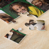 21-Foto-Collage-Raster mit 2 Textfeldern - Puzzle (Seite)