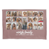 21 FotoCollage - 3 Zeilen 7 Spalten Kissenbezug (Vorderseite)