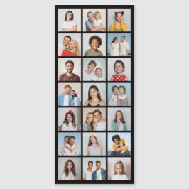 21 Fotocollage bearbeitbare Farbdünne Magnetkarte Magneteinladung