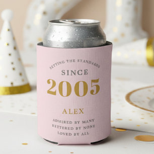 21. Geburtstag 2005 Erinnerungsstück Elegant Perso Dosenkühler