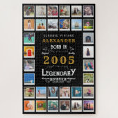 21. Geburtstag 2005 Legenden-Erinnerungen-Foto-Col Puzzle (Vertikal)