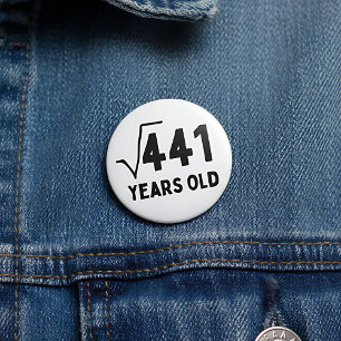 21. Geburtstag, 21. Button