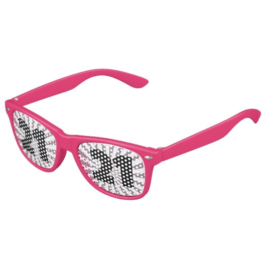 21. GEBURTSTAG 21 Party PINK Sonnenbrille (Schrägansicht)
