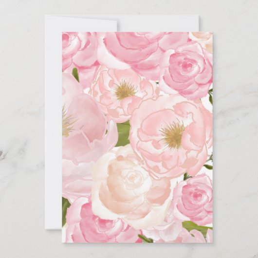 21. Geburtstag Blumenladen, Einladung (Rückseite)