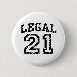21. Geburtstag Button