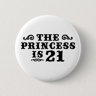 21. Geburtstag Button
