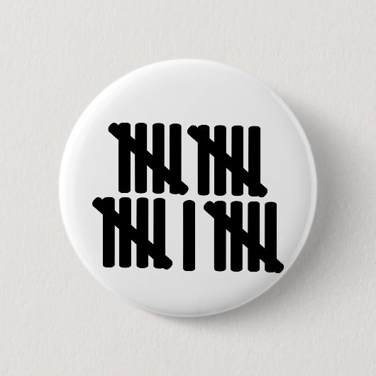 21. Geburtstag Button (Vorderseite)