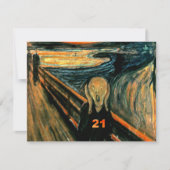 21. Geburtstag Einladung (Vorderseite)